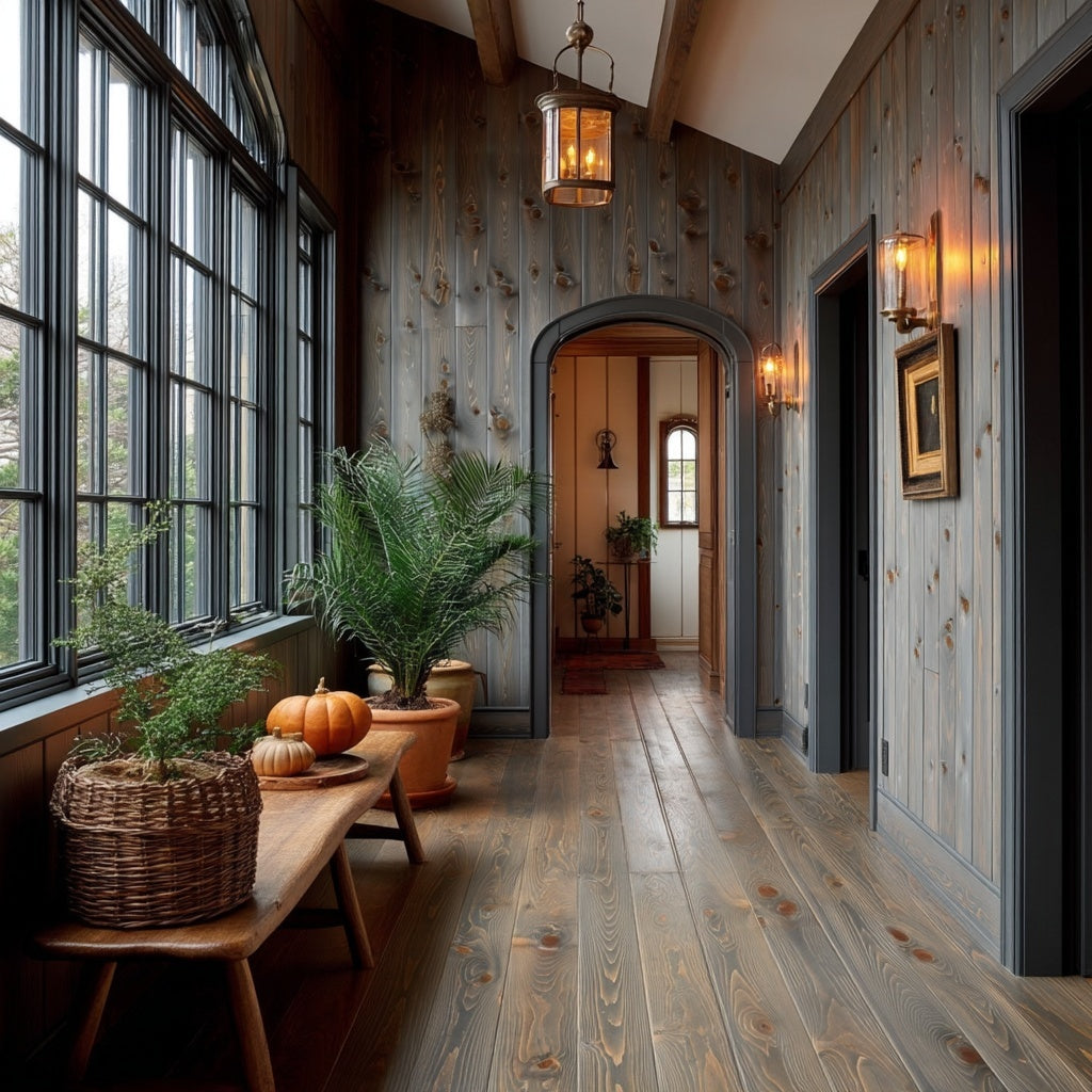 The Northside Weathered Softwood Wall Paneling