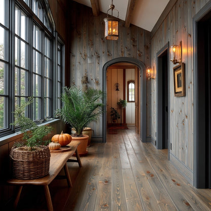 The Northside Weathered Softwood Wall Paneling