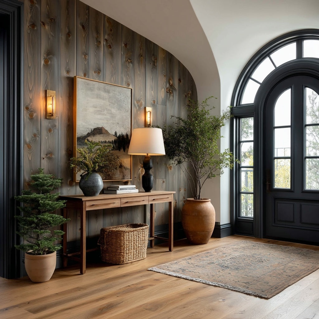 The Northside Weathered Softwood Wall Paneling