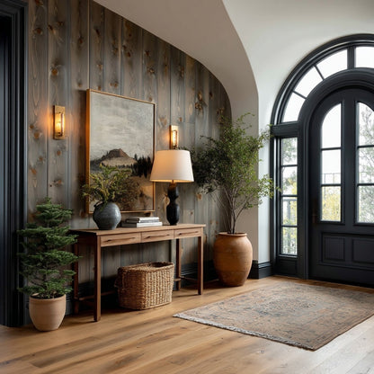 The Northside Weathered Softwood Wall Paneling