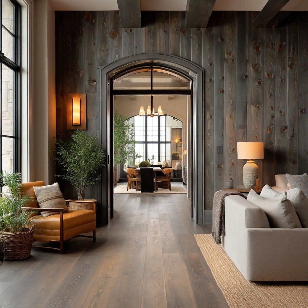 The Northside Weathered Softwood Wall Paneling