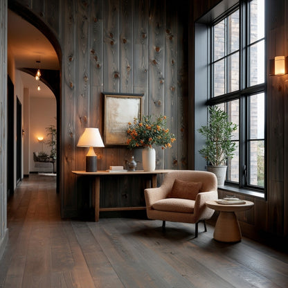 The Northside Weathered Softwood Wall Paneling