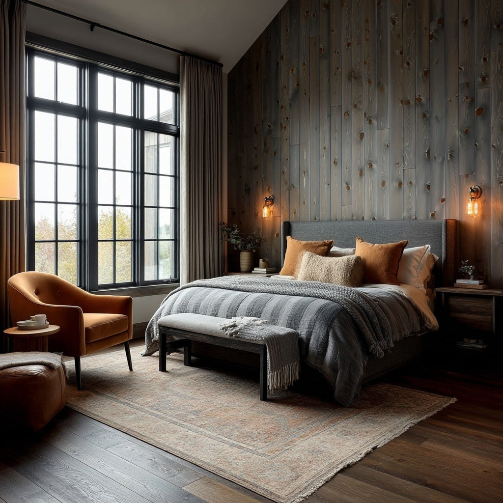 The Northside Weathered Softwood Wall Paneling