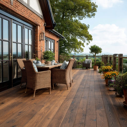 Thermally Modified Oak Decking
