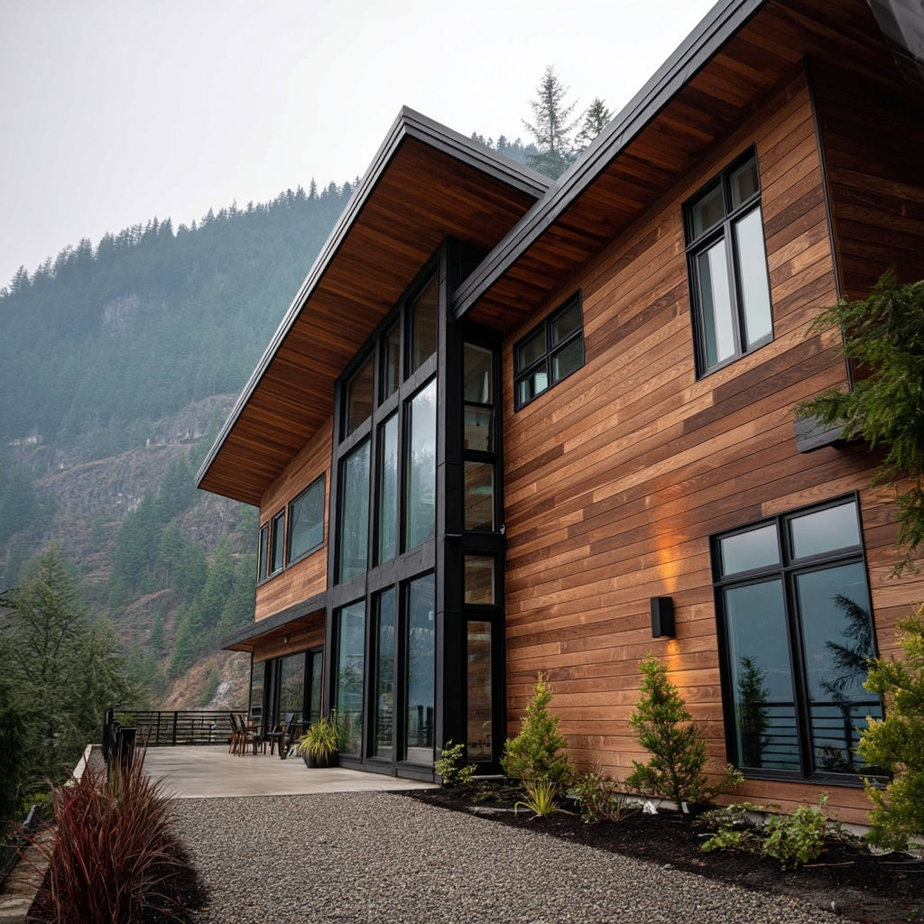 Thermally Modified Oak Siding