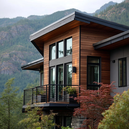 Thermally Modified Oak Siding