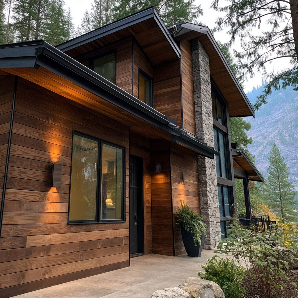 Thermally Modified Oak Siding