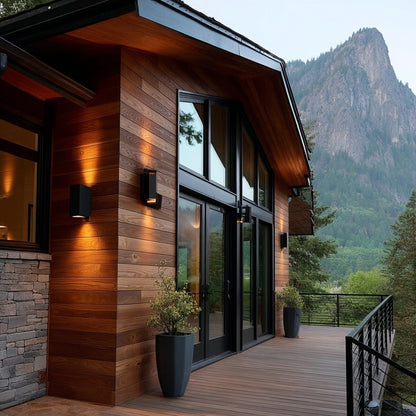 Thermally Modified Oak Siding