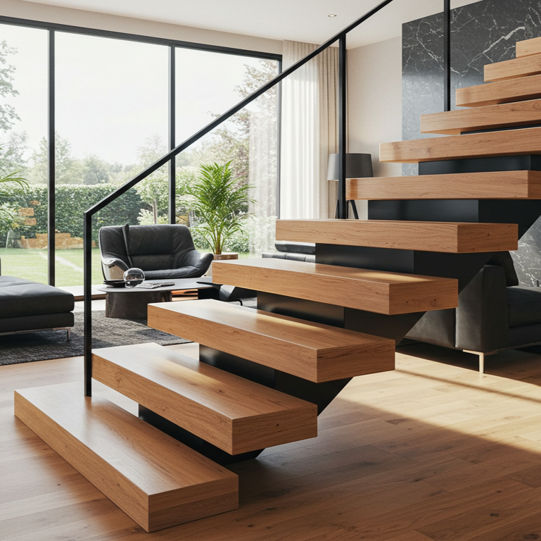 Oak_Floating_Stair_Tread_Wide_Angle_Windows