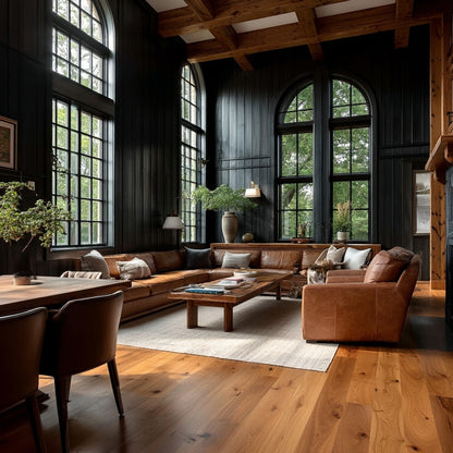 Red Oak Wide Plank Flooring