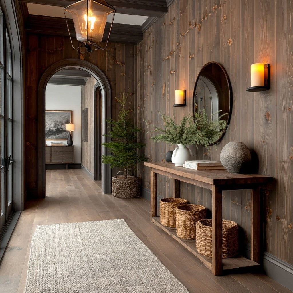 The Tobacco Weathered Softwood Wall Paneling
