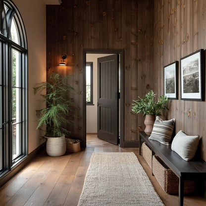 The Tobacco Weathered Softwood Wall Paneling