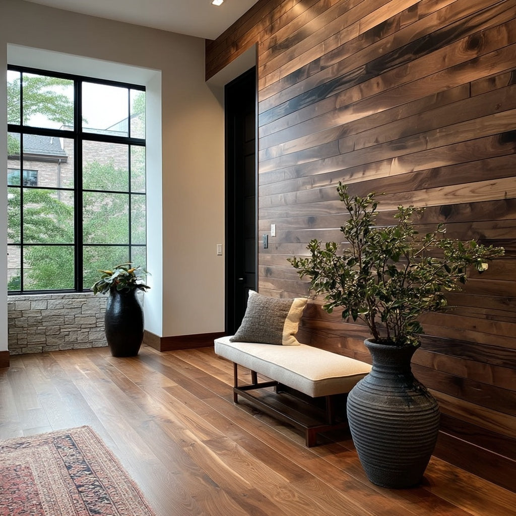 Walnut Wall Paneling