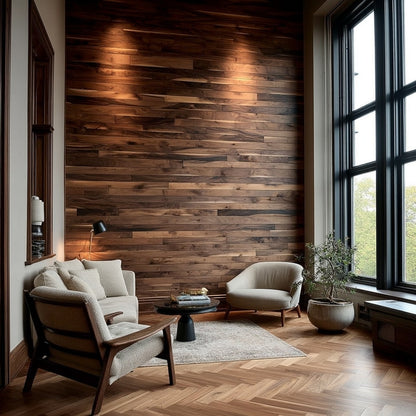 Walnut Wall Paneling