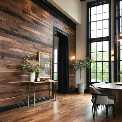 Walnut Wall Paneling