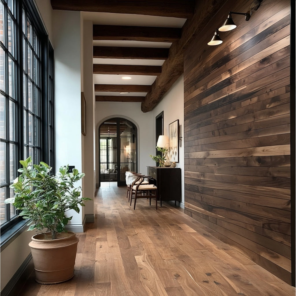 Walnut Wall Paneling