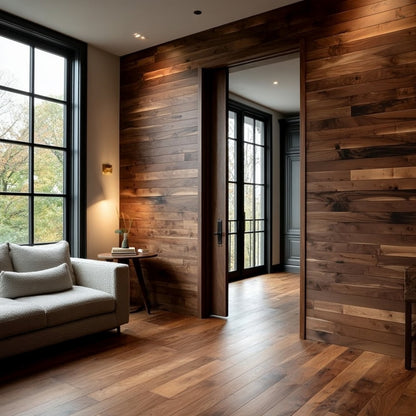 Walnut Wall Paneling