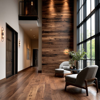 Walnut Wall Paneling