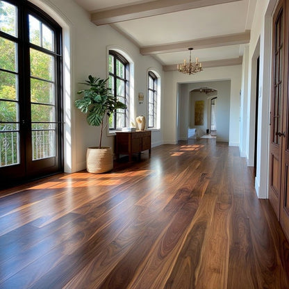 Walnut Wide Plank Flooring