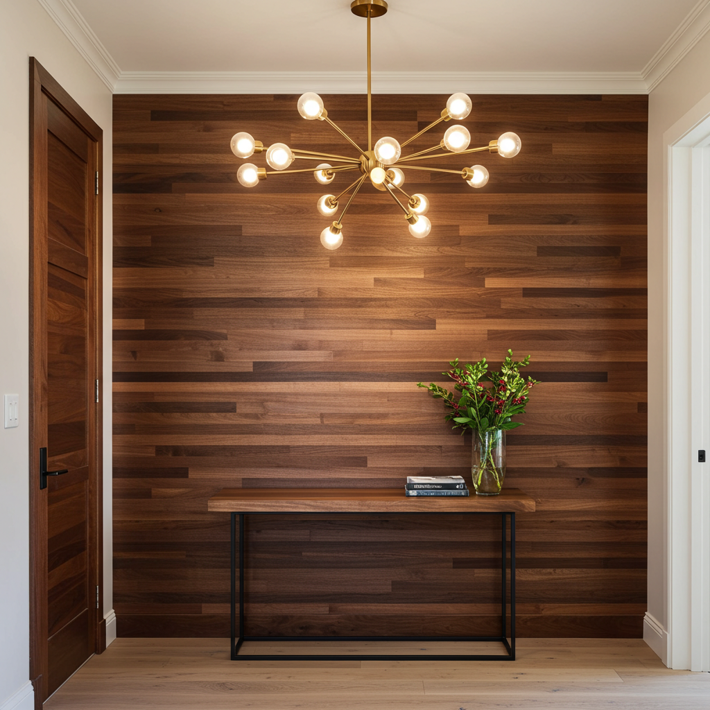 Walnut Wall Paneling – Beam & Baron