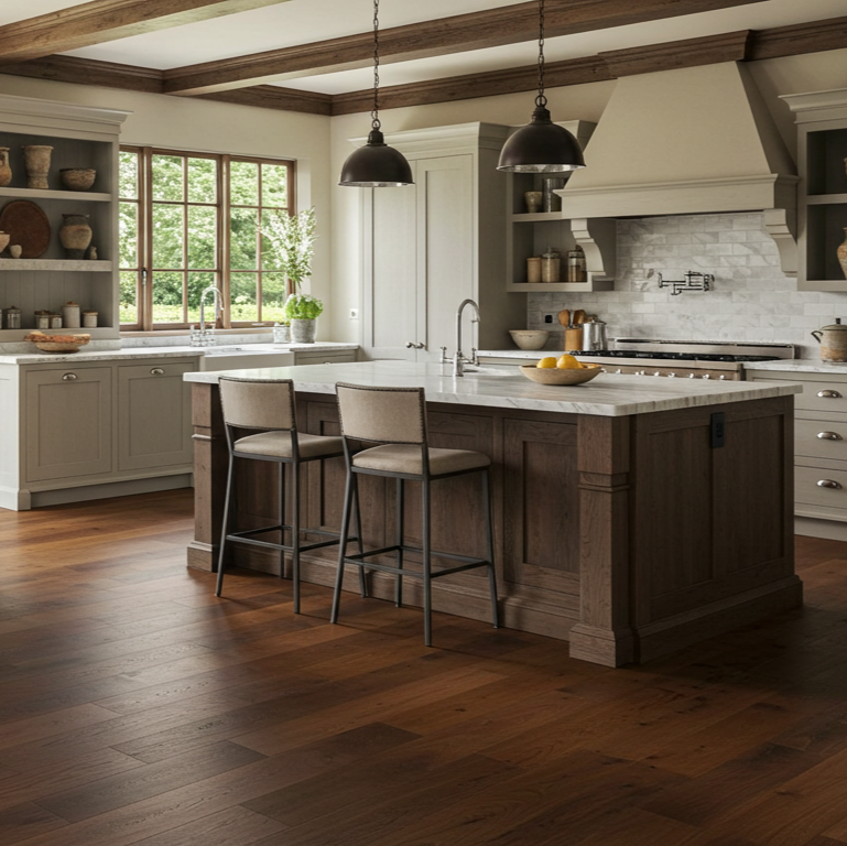 Walnut_Wide_Plank_Flooring_Farmhouse_Kitchen