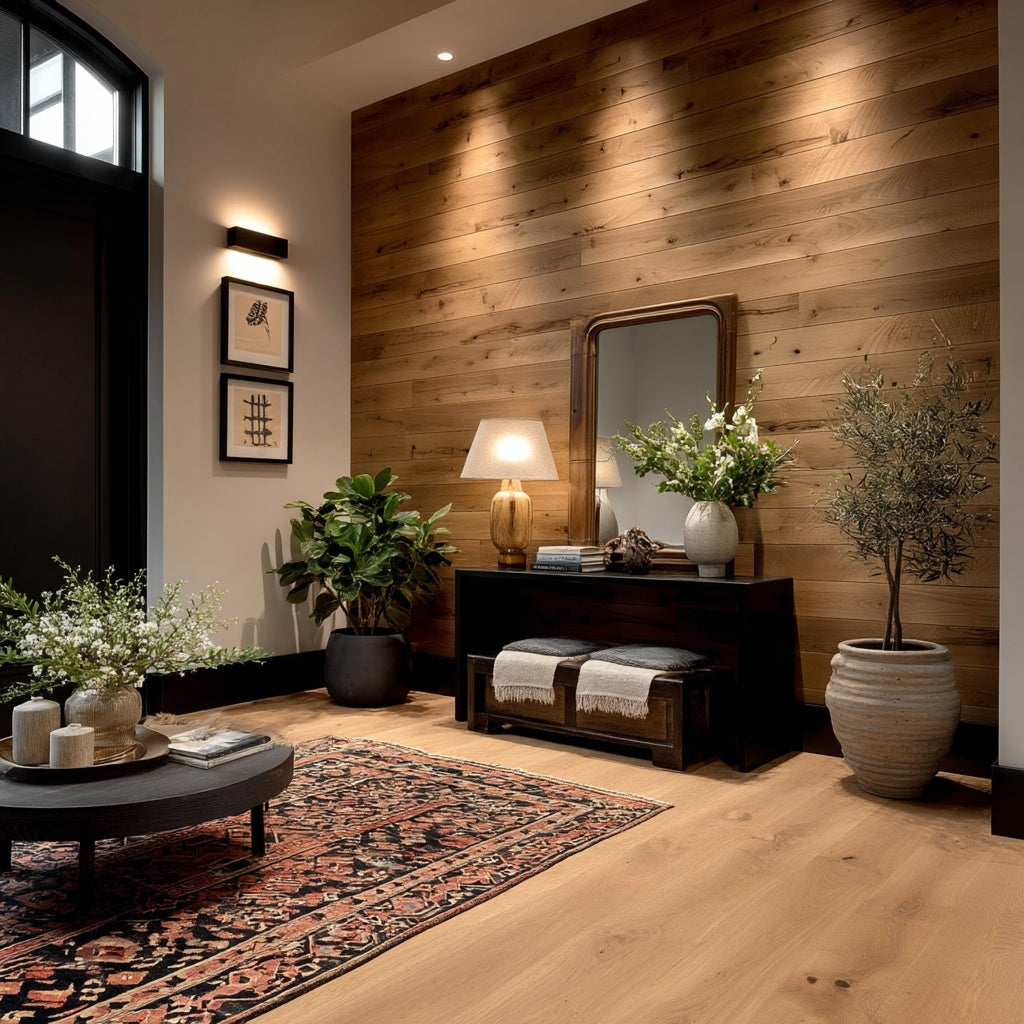 White Oak Wall Paneling