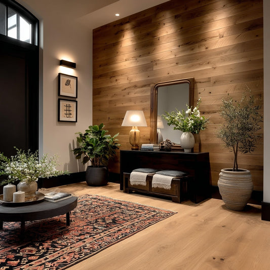 White Oak Wall Paneling