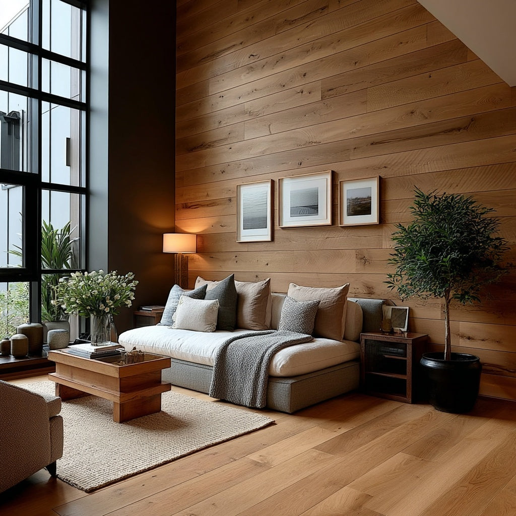 White Oak Wall Paneling