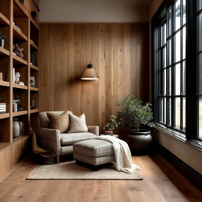 White Oak Wall Paneling