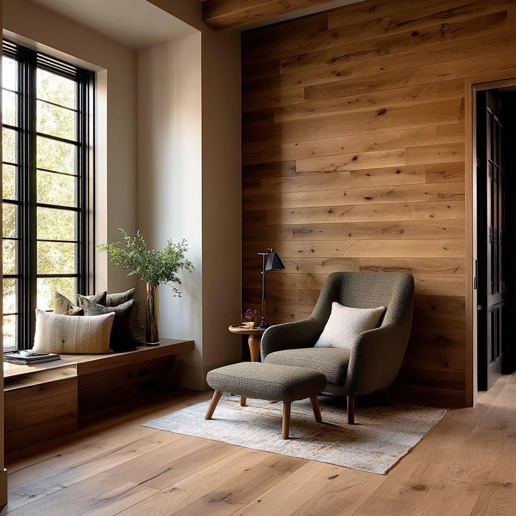 White Oak Wall Paneling