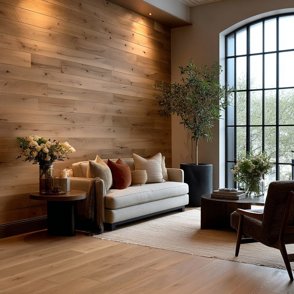 White Oak Wall Paneling