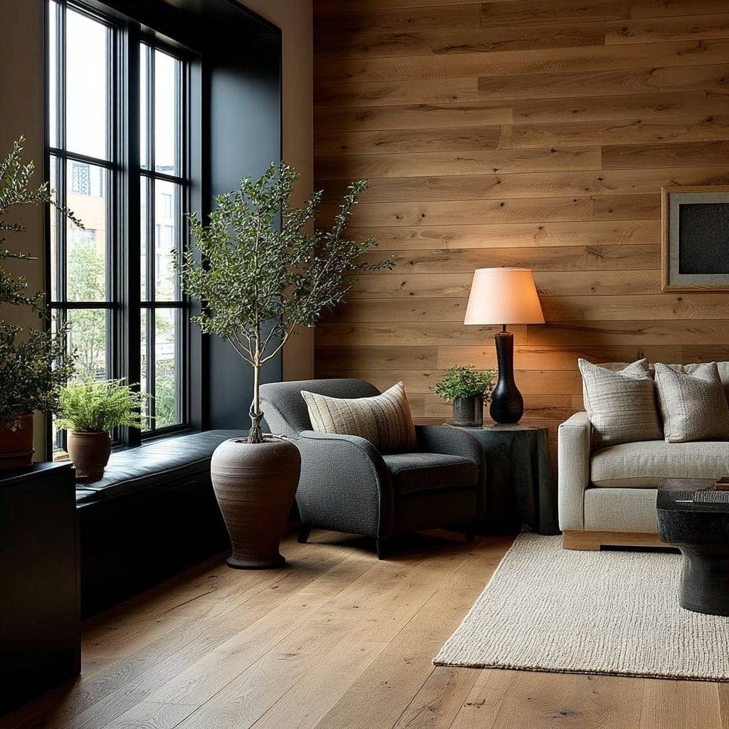 White Oak Wall Paneling