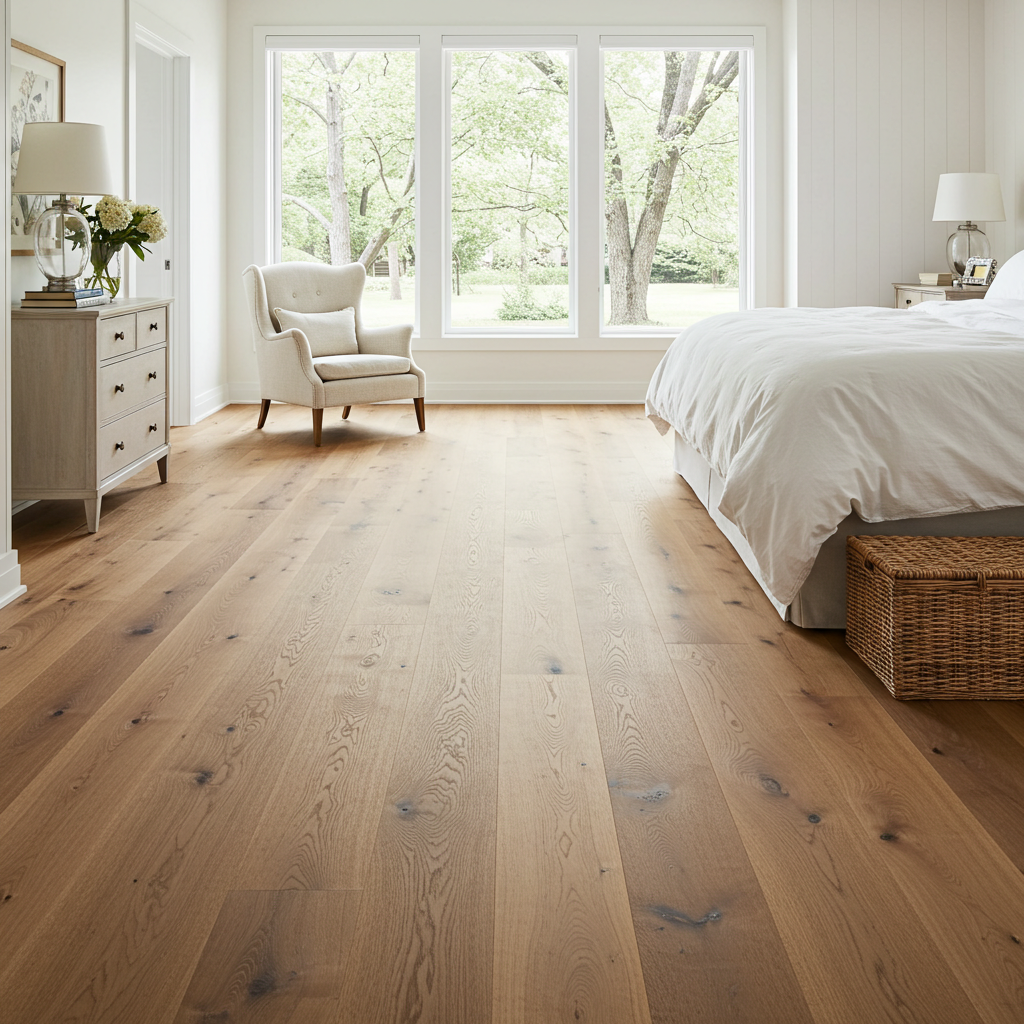White Oak Wide Plank Flooring