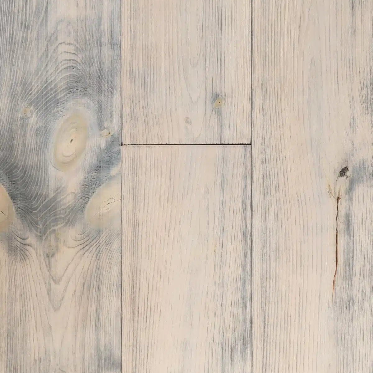 The Whitewashed Grey Weathered Softwood Wall Paneling