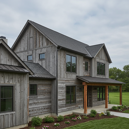 The Wagner Weathered Grey Softwood Siding