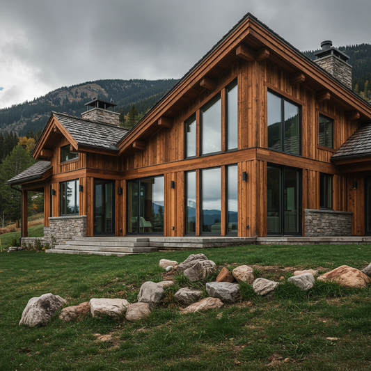 The Harper Brown Reclaimed Hemlock Siding