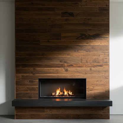 The Harper Brown Reclaimed Hemlock Wall Paneling