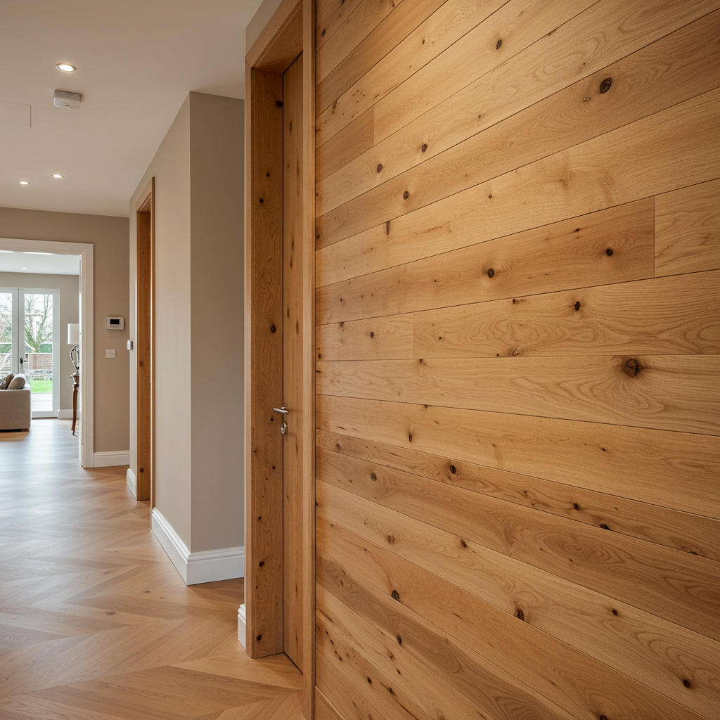 White Oak Wall Paneling