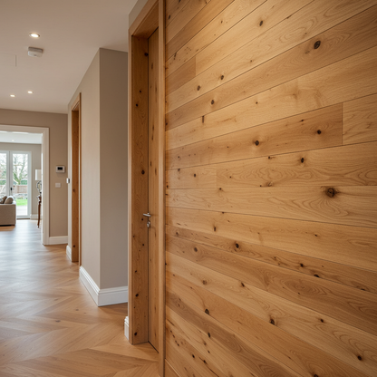White Oak Wall Paneling