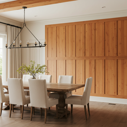 Cherry Wall Paneling