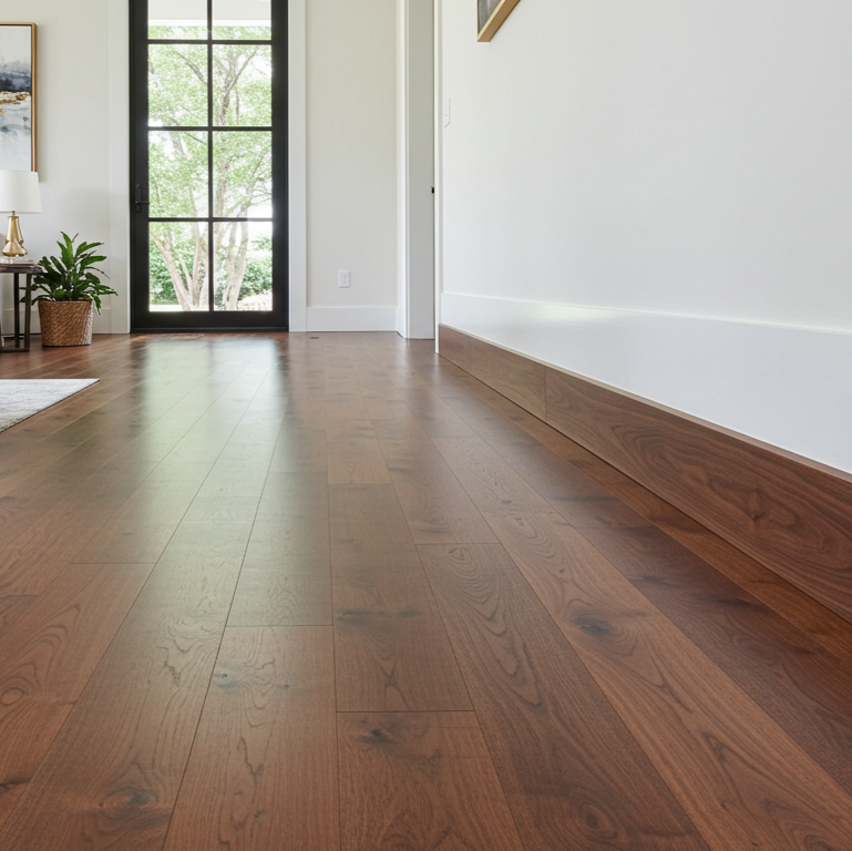 Walnut Baseboard Moulding