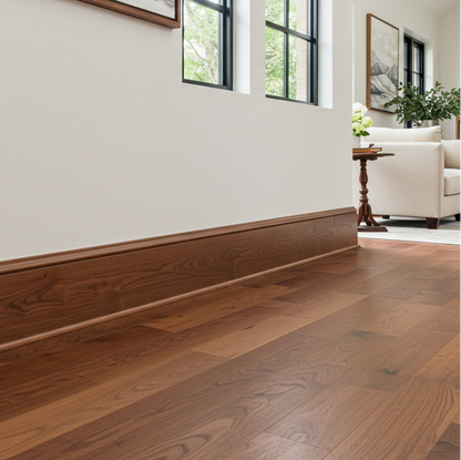 Walnut Baseboard Moulding