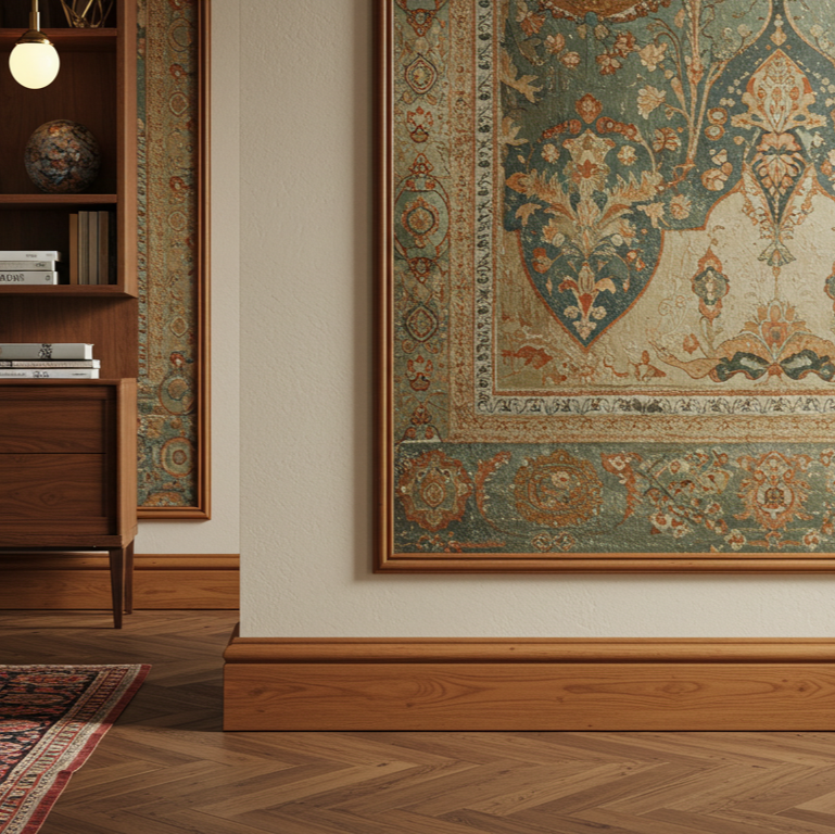 Cherry Baseboard Moulding