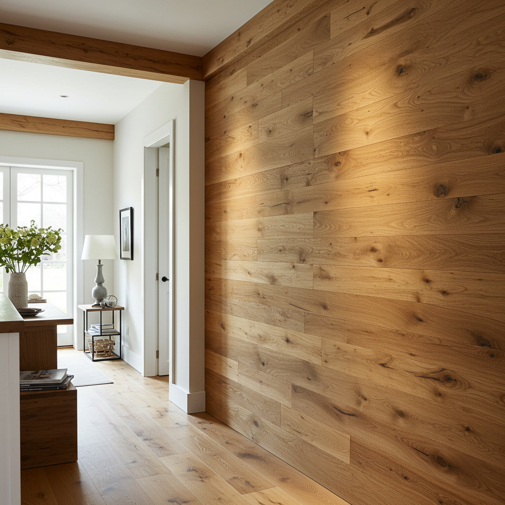 White Oak Wall Paneling