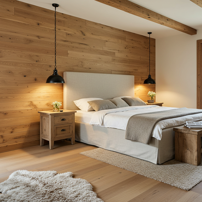 White Oak Wall Paneling