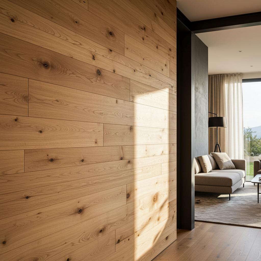 White Oak Wall Paneling